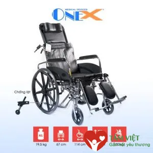 Xe lăn đa năng cao cấp khung nhôm không rỉ sét 608LBGCJ