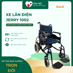 Xe lăn điện cao cấp LUCASS XE - 122L(Bình 12Ah) chính hãng