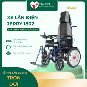 Xe lăn điện cao cấp LUCASS XE - 122L(Bình 12Ah) chính hãng