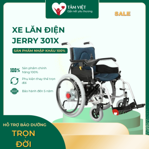 Xe lăn điện cao cấp LUCASS XE - 122L(Bình 12Ah) chính hãng