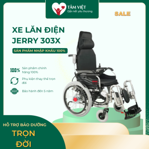 Xe lăn điện cao cấp LUCASS XE - 122L(Bình 12Ah) chính hãng