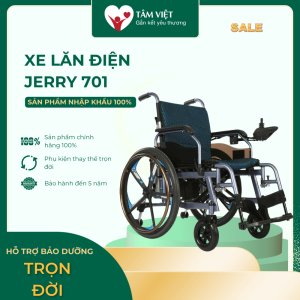 Xe lăn điện cao cấp LUCASS XE - 122L(Bình 12Ah) chính hãng