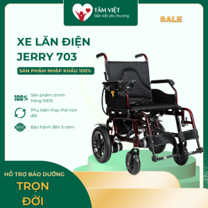 Xe lăn điện cao cấp LUCASS XE - 122L(Bình 12Ah) chính hãng