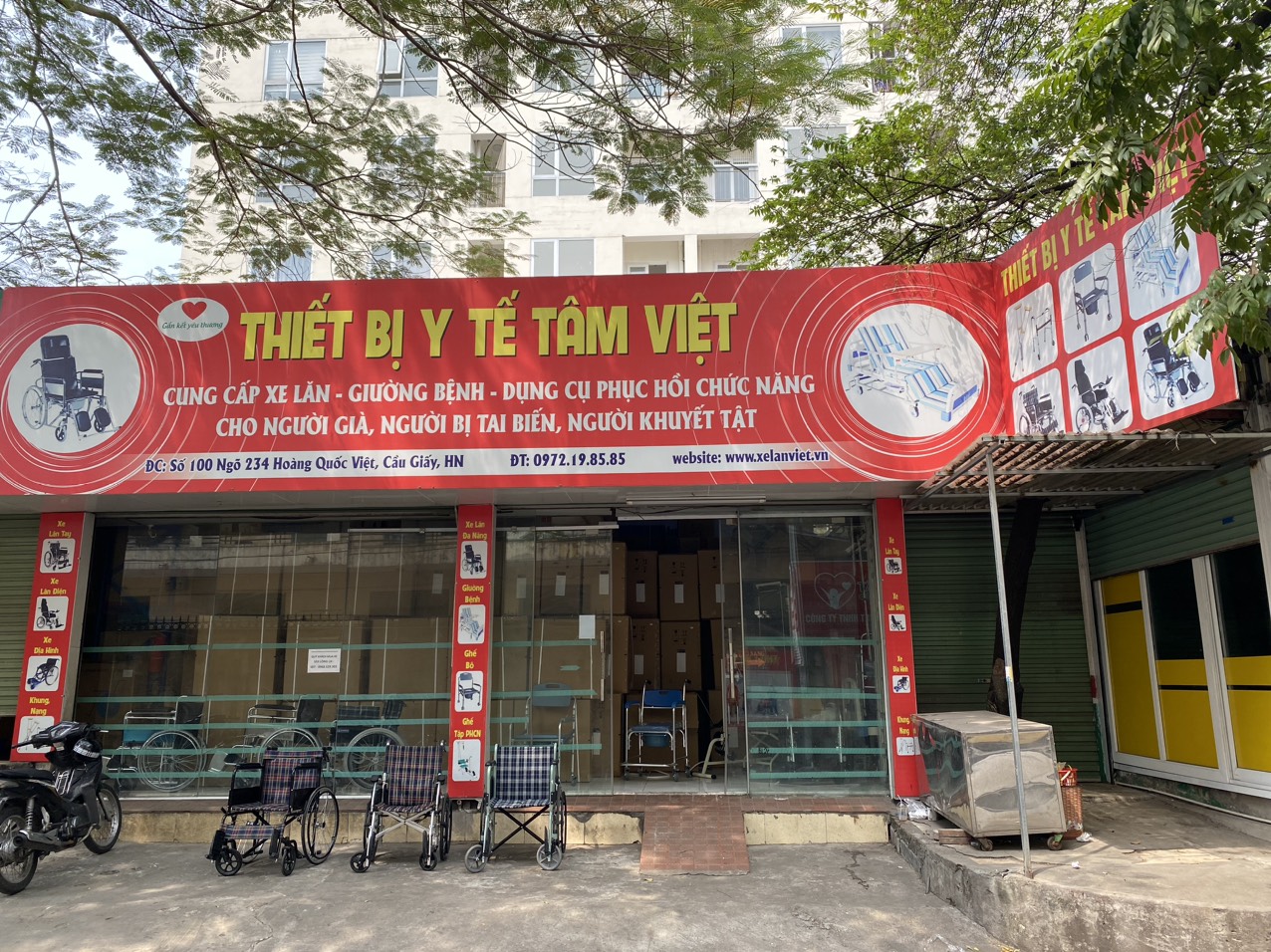 Tâm Việt chuyên cung cấp xe lăn điện chính hãng, chất lượng