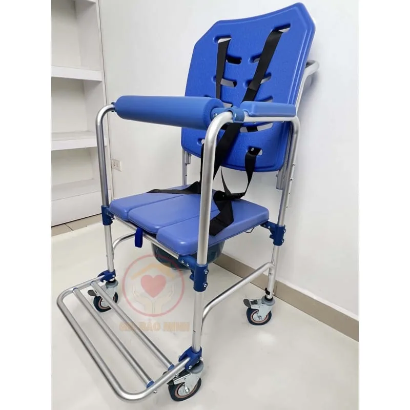 Xe đẩy vệ sinh cho người tai biến GBM- 015 Xe đẩy vệ sinh cho người tai biến GBM- 015