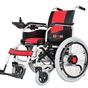 Xe lăn điện Lucass XE- 301 (Bình 12ah) có lăn tay