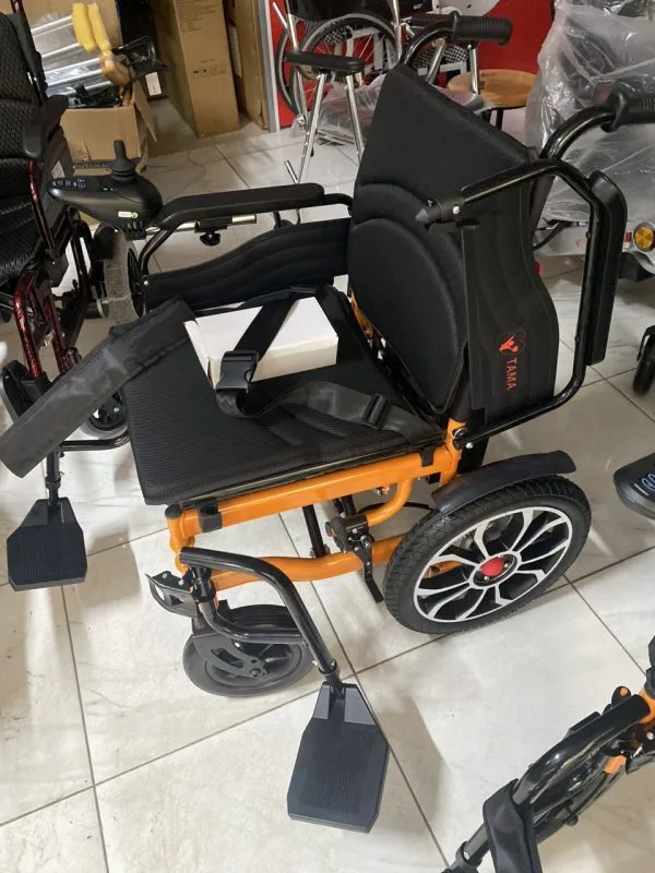 XE LĂN ĐIỆN TAMA 16B CAO CẤP MÀU CAM