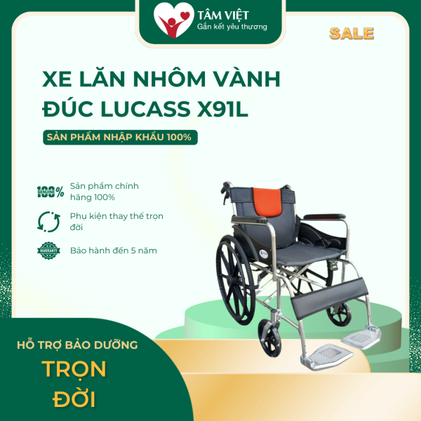 XE LĂN NHÔM VÀNH ĐÚC LUCASS X91L