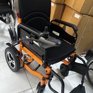 Xe lăn điện cao cấp Tama 12B khung màu cam