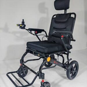 XE LĂN ĐIỆN CAO CẤP TAMA 6000 ĐỠ CAO ĐẦU, GẤP GỌN