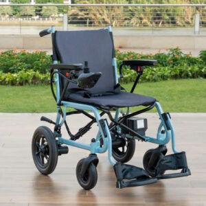 Xe lăn điện siêu gọn Jerry D701, 14kg mang lên máy bay