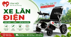 Xe lăn điện chính hãng tại Xe Lăn Việt